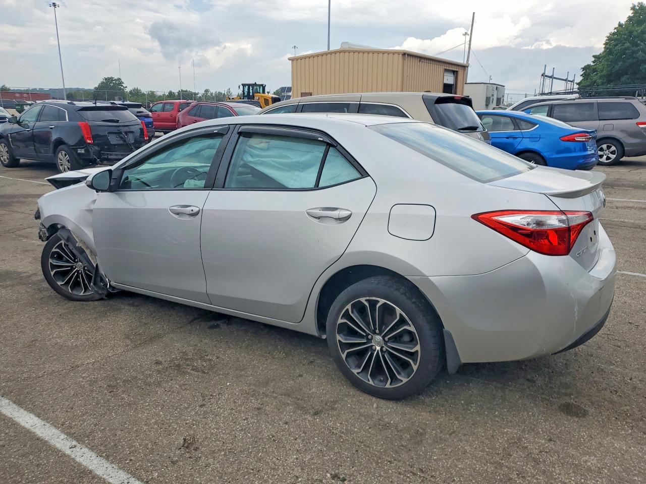 2014 Toyota Corolla S Premium Серебряный vin: 2T1BURHEXEC116496