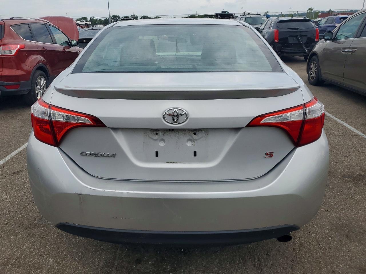 2014 Toyota Corolla S Premium Серебряный vin: 2T1BURHEXEC116496