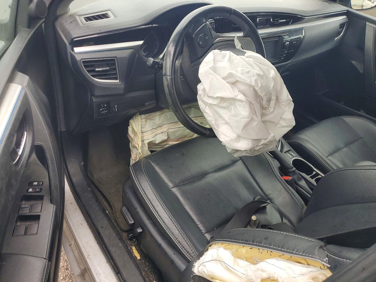 2014 Toyota Corolla S Premium Серебряный vin: 2T1BURHEXEC116496