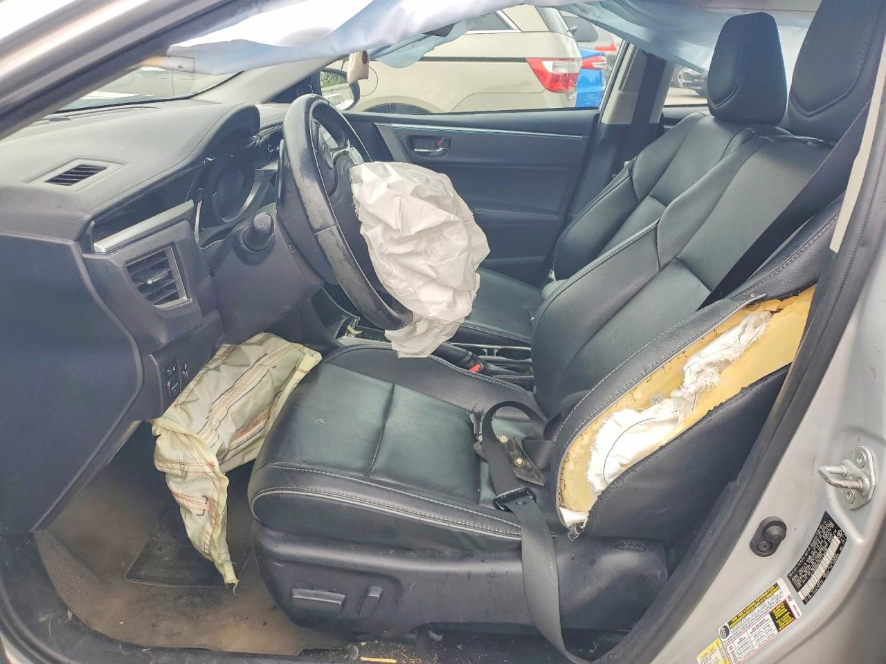 2014 Toyota Corolla S Premium Серебряный vin: 2T1BURHEXEC116496