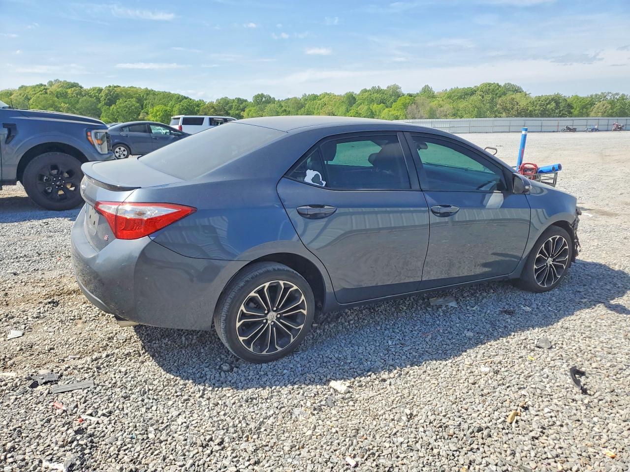 2014 Toyota Corolla S Plus Синий vin: 2T1BURHEXEC120614
