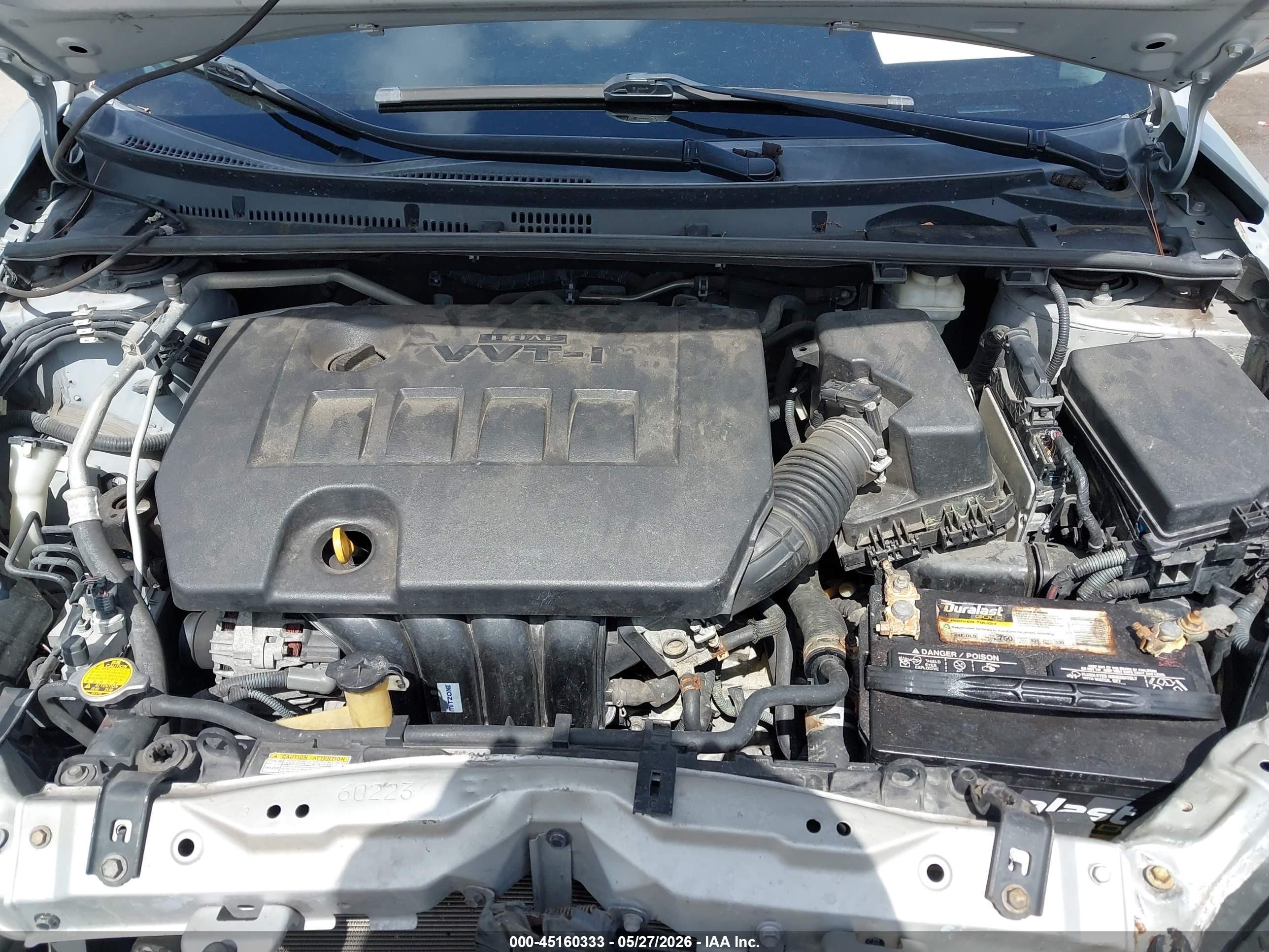2014 Toyota Corolla Le Серебряный vin: 2T1BURHEXEC133346