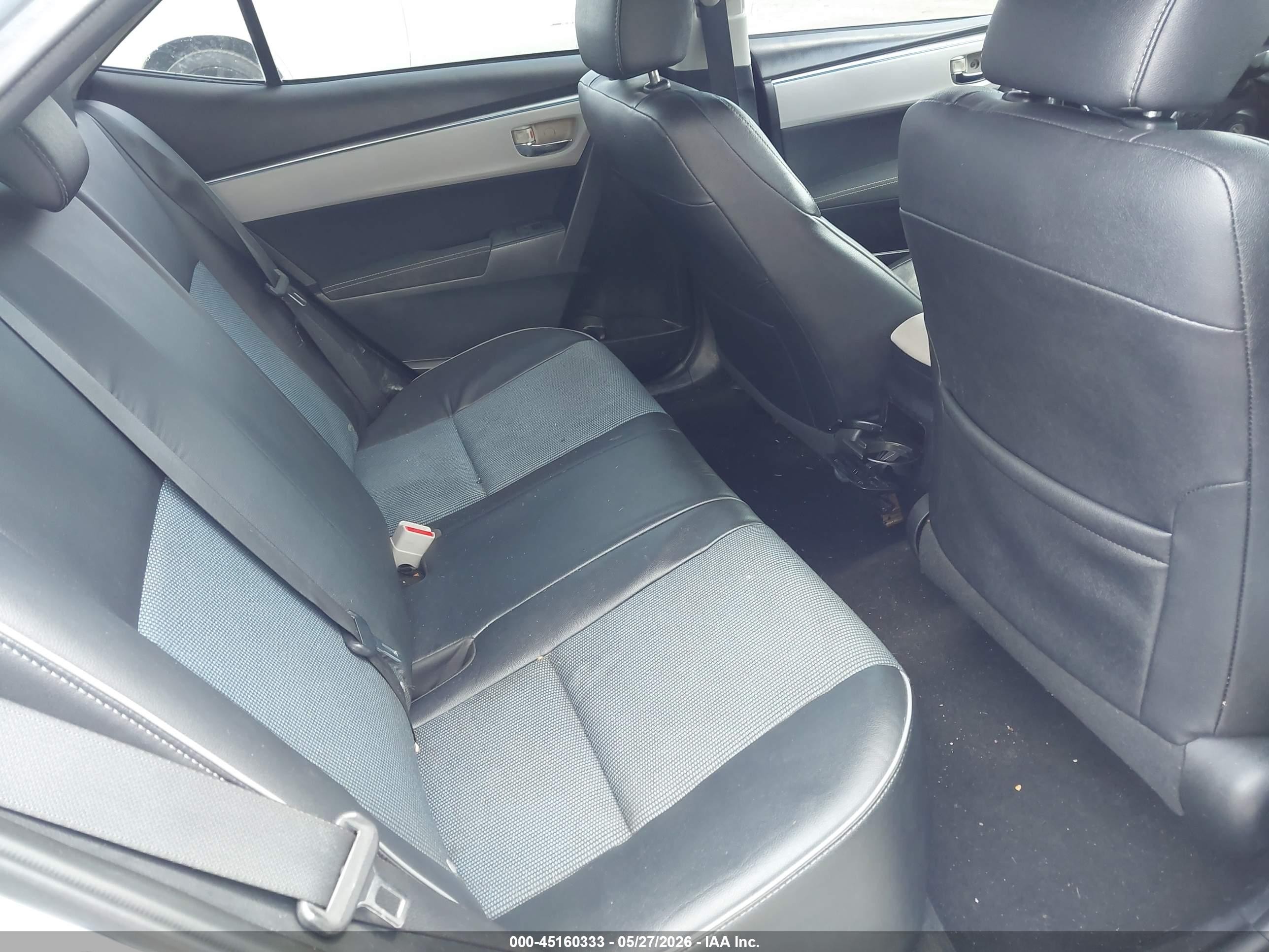 2014 Toyota Corolla Le Серебряный vin: 2T1BURHEXEC133346