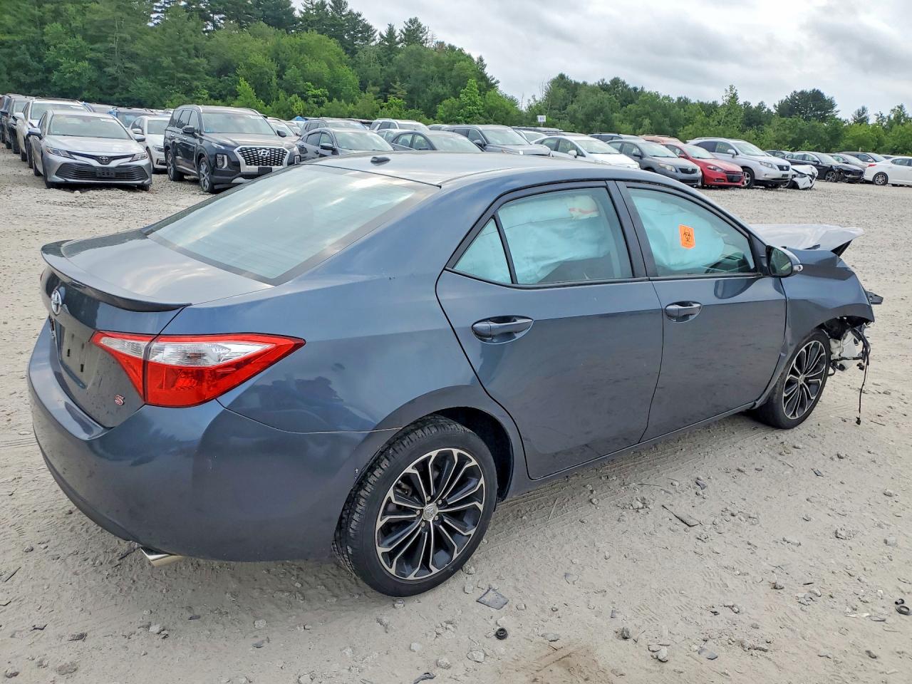 2014 Toyota Corolla S Premium Gray vin: 2T1BURHEXEC133993