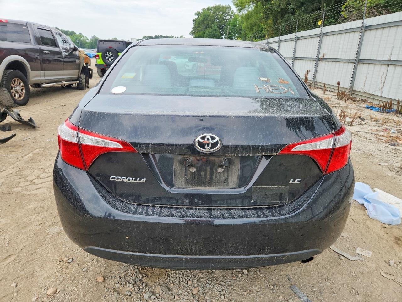2014 Toyota Corolla Le Черный vin: 2T1BURHEXEC137672