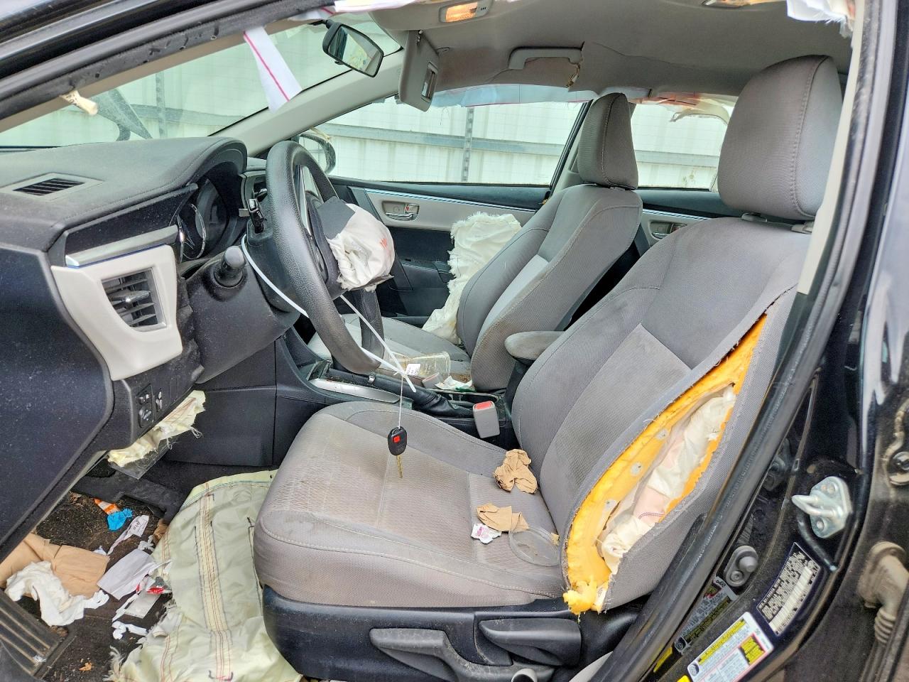 2014 Toyota Corolla Le Черный vin: 2T1BURHEXEC137672
