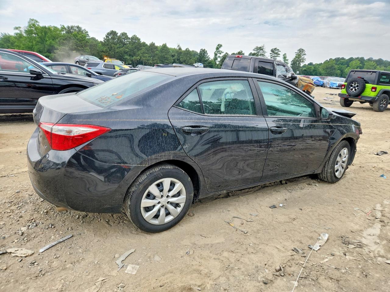 2014 Toyota Corolla Le Черный vin: 2T1BURHEXEC137672