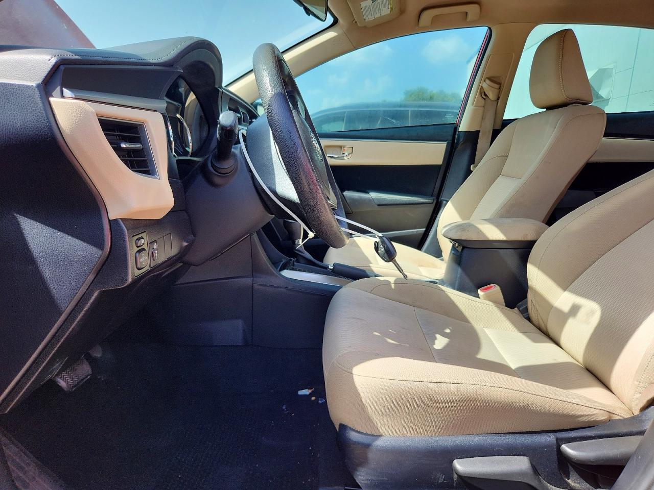 2014 Toyota Corolla Le Красный vin: 2T1BURHEXEC138367