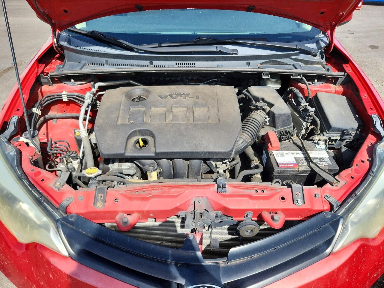 2014 Toyota Corolla Le Красный vin: 2T1BURHEXEC138367