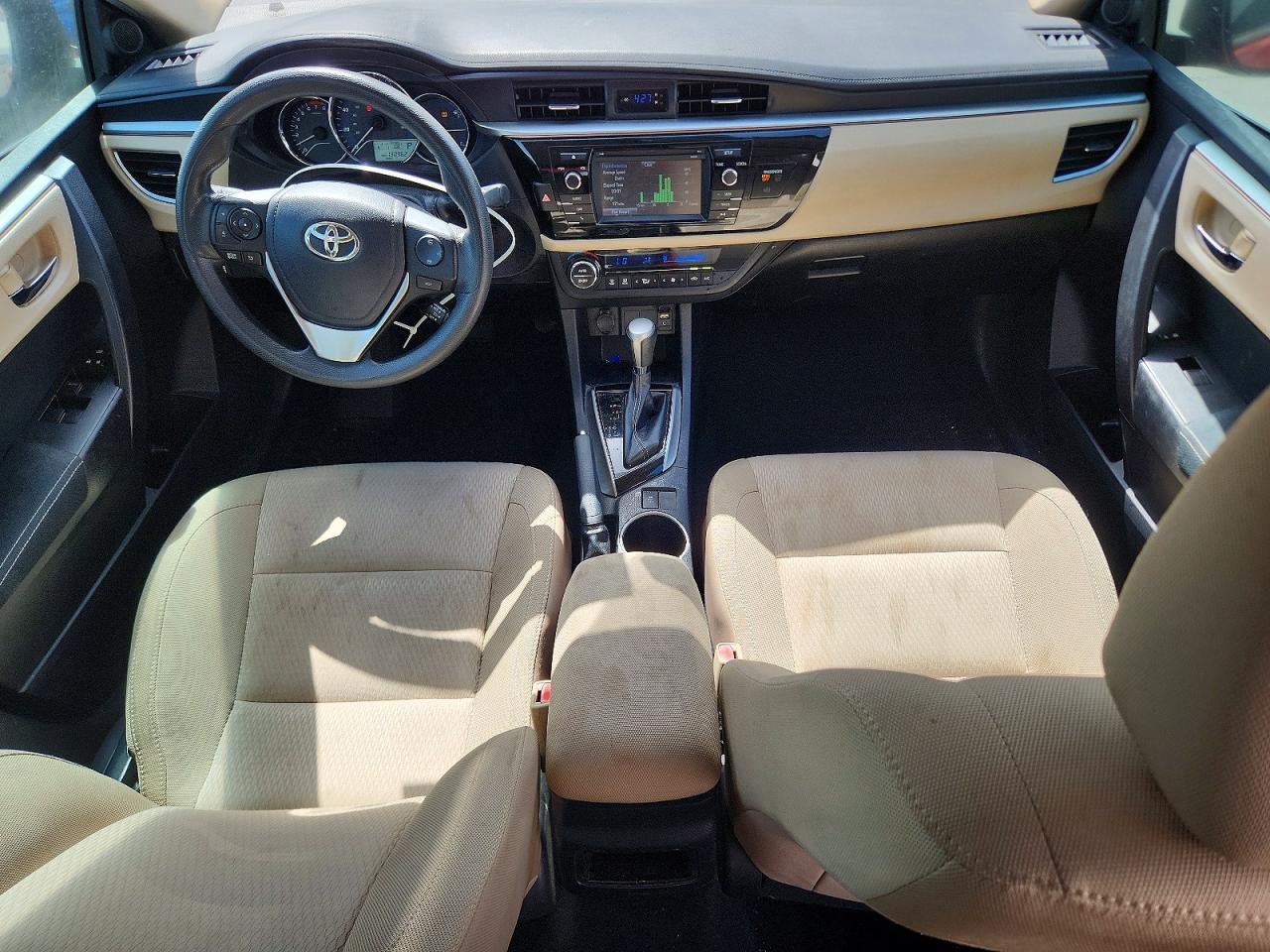 2014 Toyota Corolla Le Красный vin: 2T1BURHEXEC138367