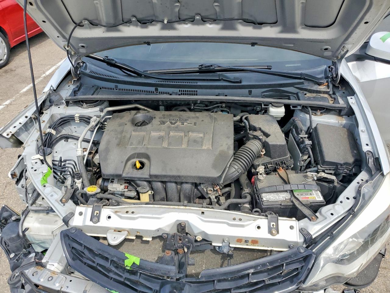 2014 Toyota Corolla S Silver vin: 2T1BURHEXEC156335