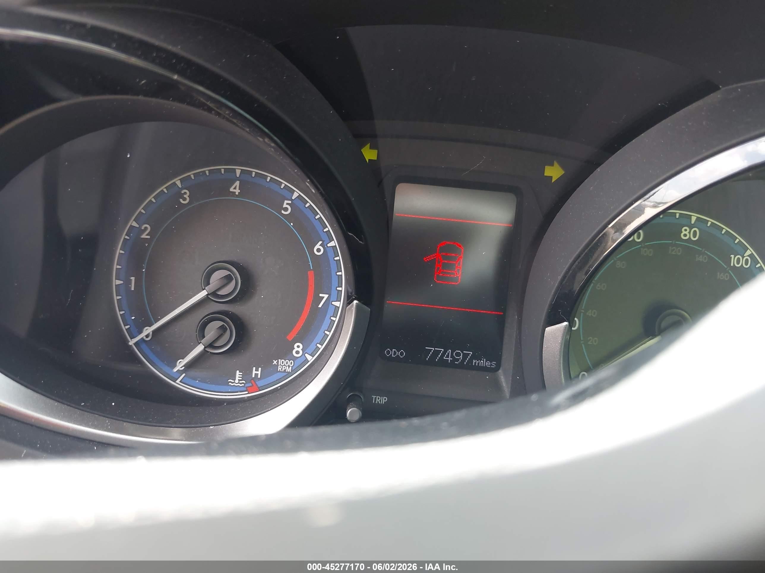 2014 Toyota Corolla S Plus Blue vin: 2T1BURHEXEC165150