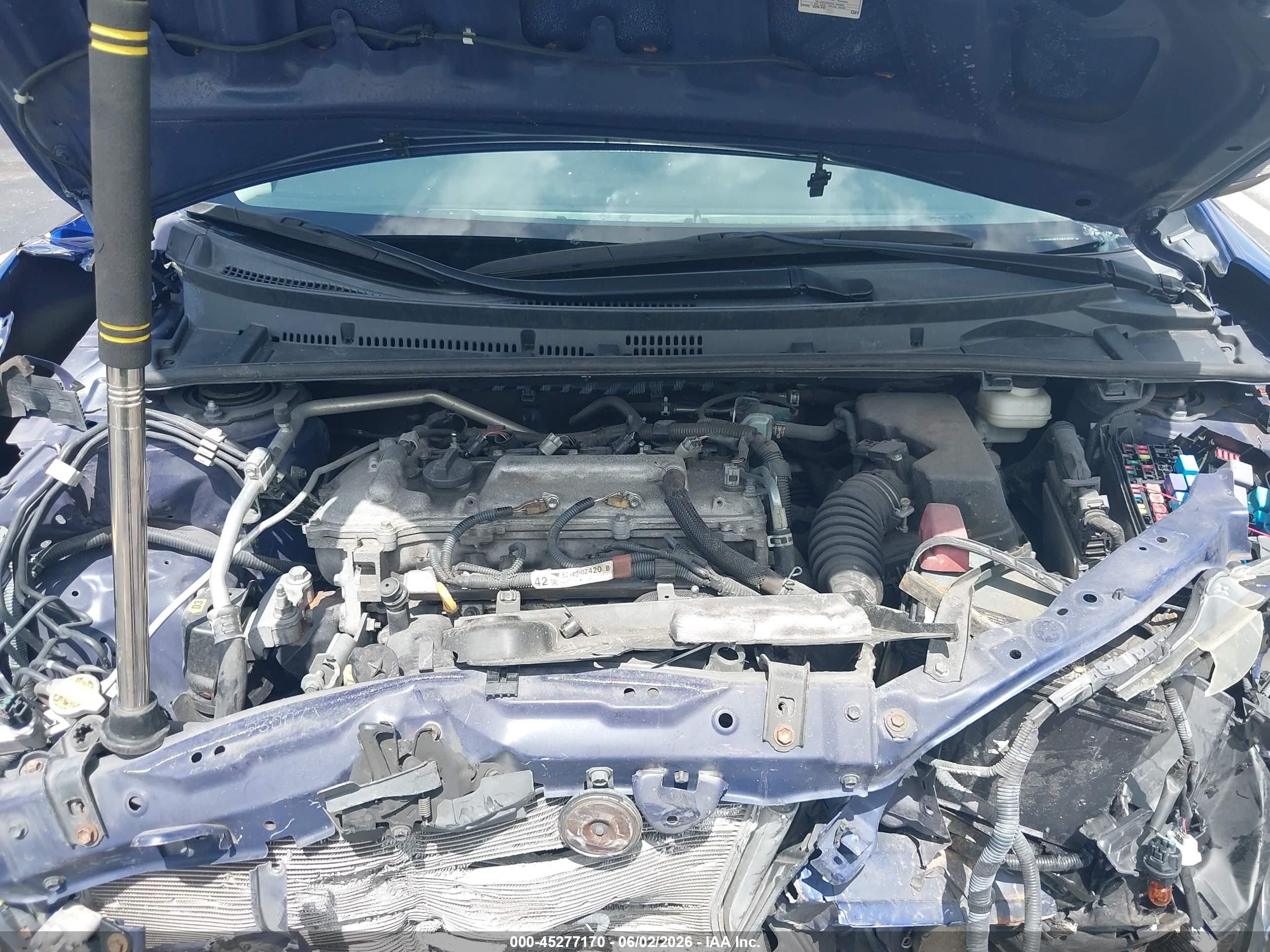 2014 Toyota Corolla S Plus Blue vin: 2T1BURHEXEC165150