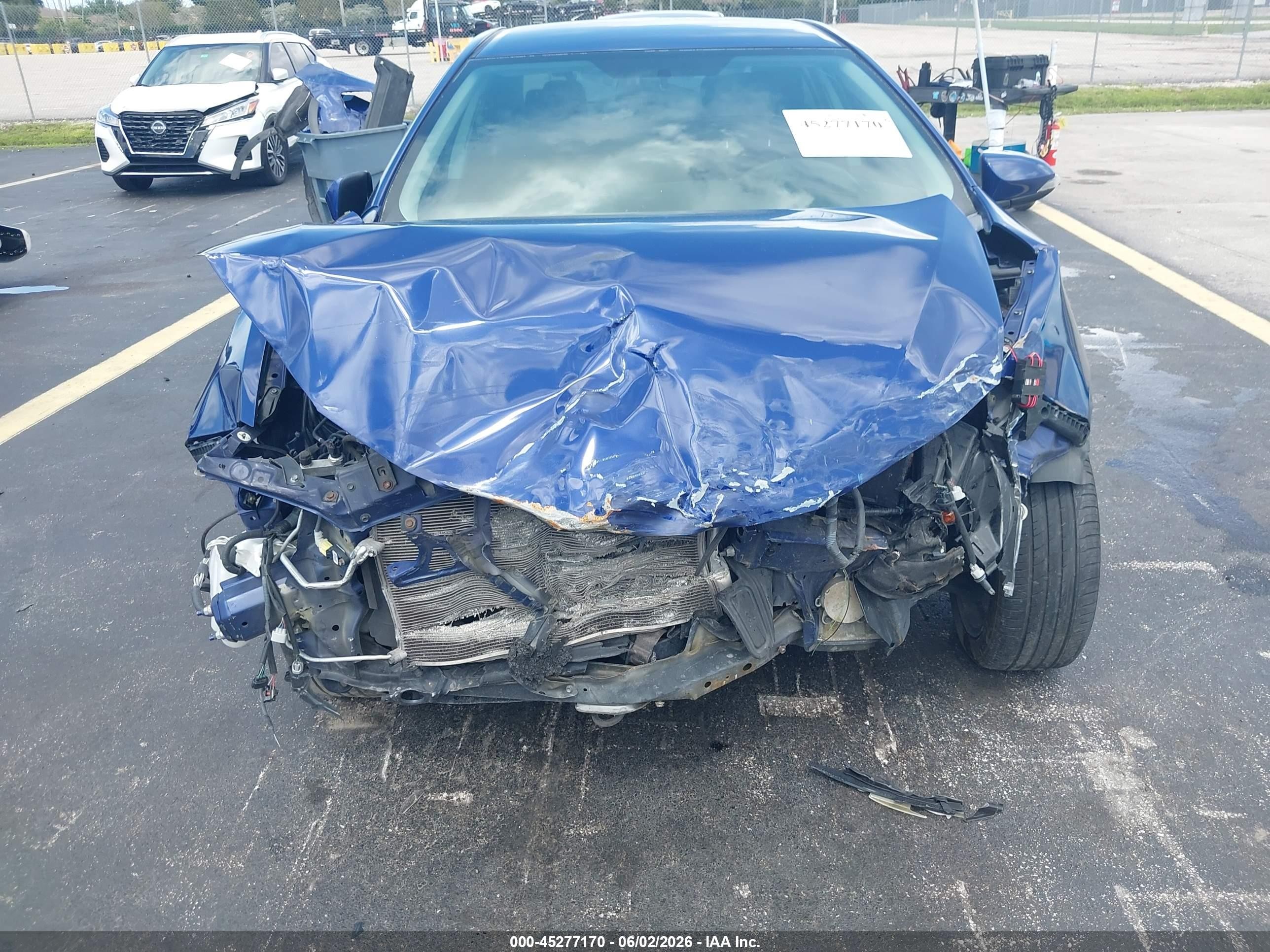 2014 Toyota Corolla S Plus Blue vin: 2T1BURHEXEC165150