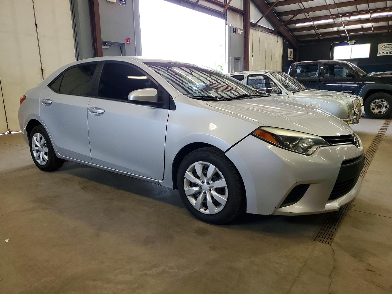 2014 Toyota Corolla Le Silver vin: 2T1BURHEXEC174351