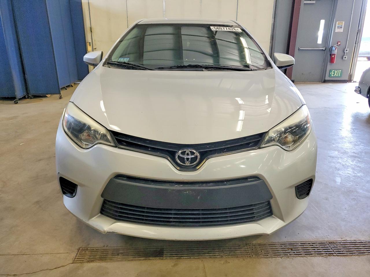 2014 Toyota Corolla Le Silver vin: 2T1BURHEXEC174351