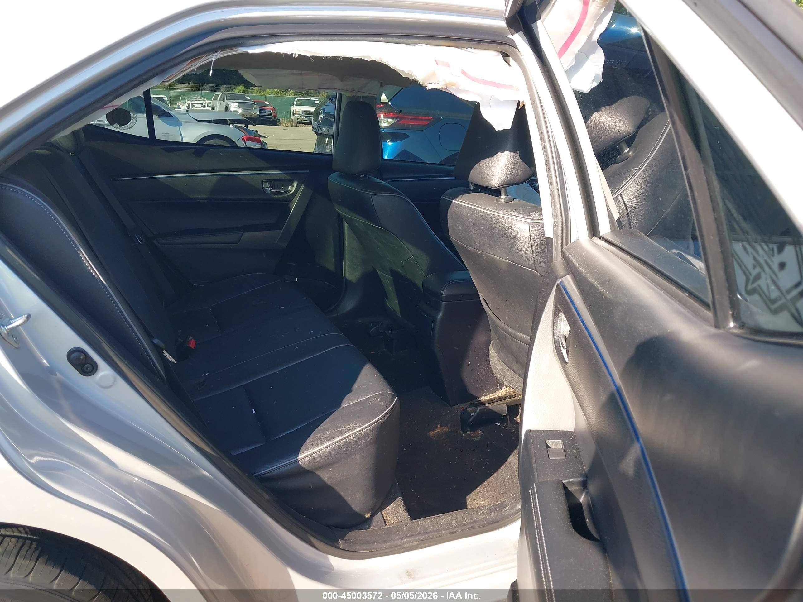 2014 Toyota Corolla Le Premium Silver vin: 2T1BURHEXEC175385