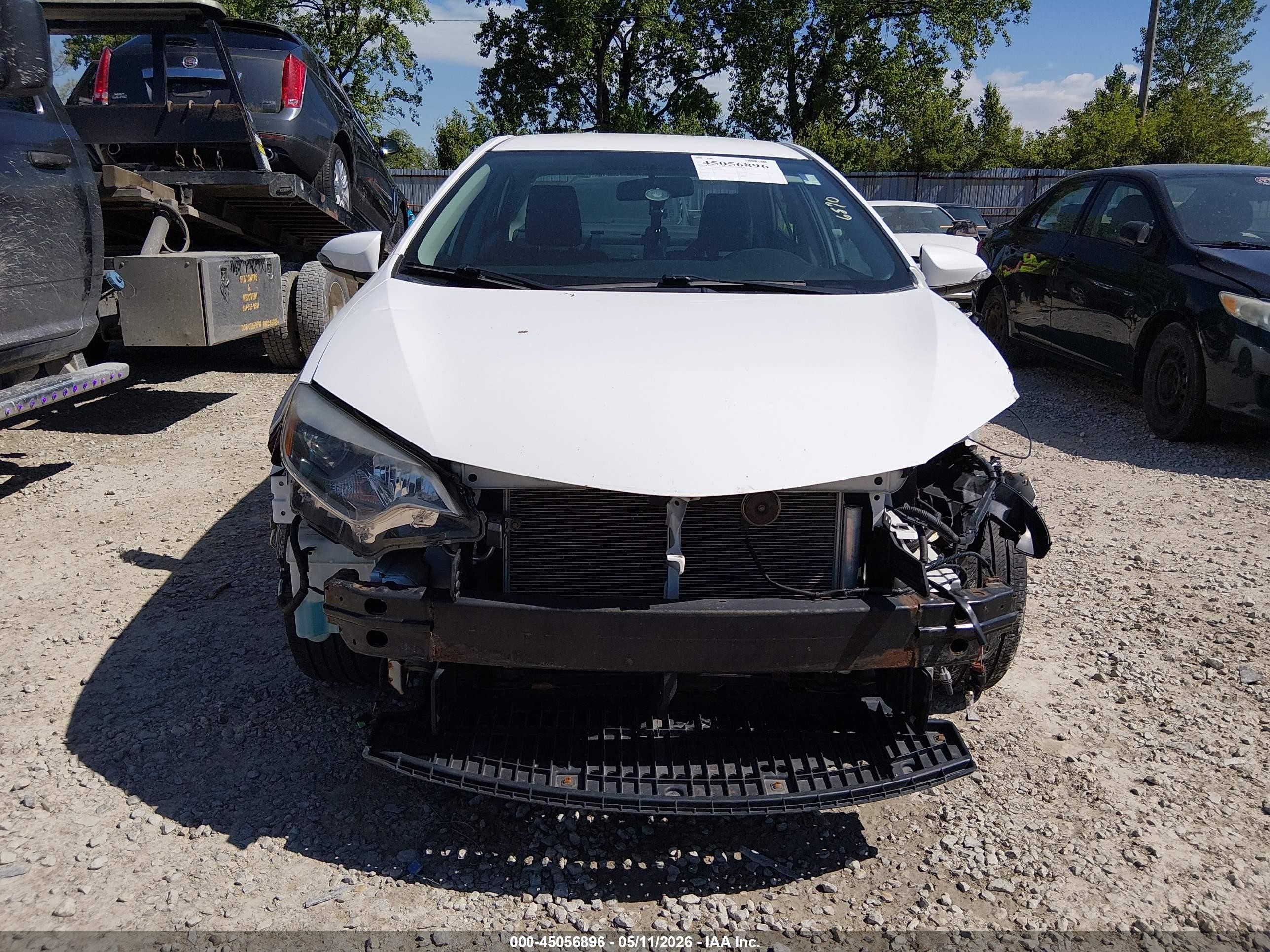 2014 Toyota Corolla S Plus Белый vin: 2T1BURHEXEC176570