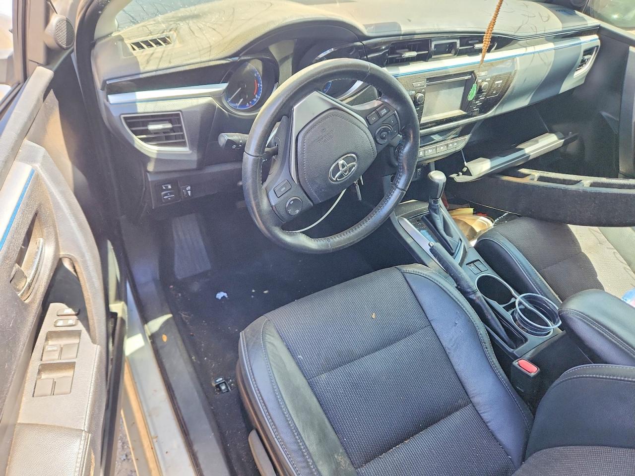 2014 Toyota Corolla S Plus Silver vin: 2T1BURHEXEC177265