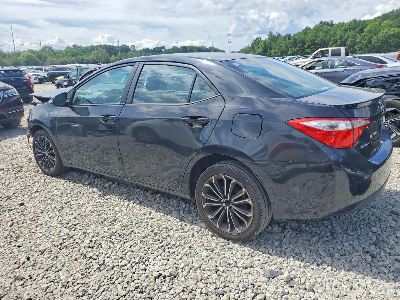 2014 Toyota Corolla S Plus Black vin: 2T1BURHEXEC188329