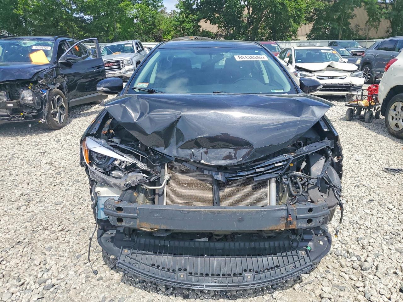 2014 Toyota Corolla S Plus Black vin: 2T1BURHEXEC188329