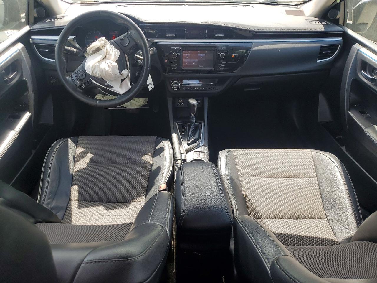 2014 Toyota Corolla S Plus Black vin: 2T1BURHEXEC188329