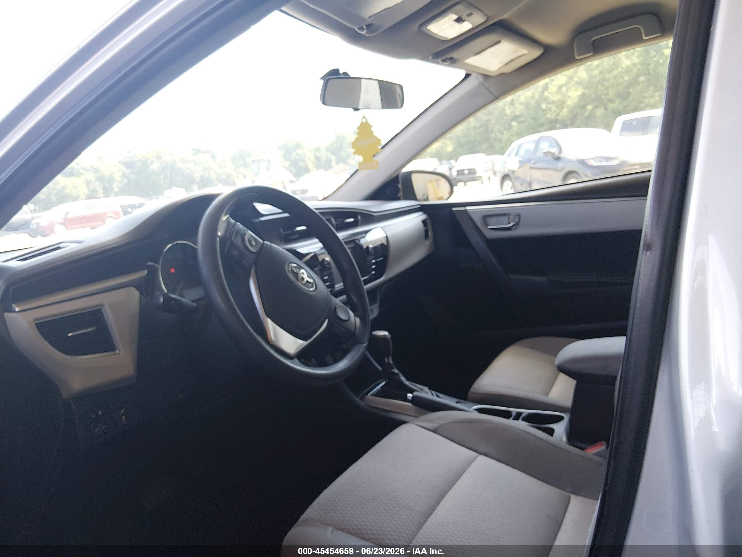 2014 Toyota Corolla Le Gray vin: 2T1BURHEXEC192056