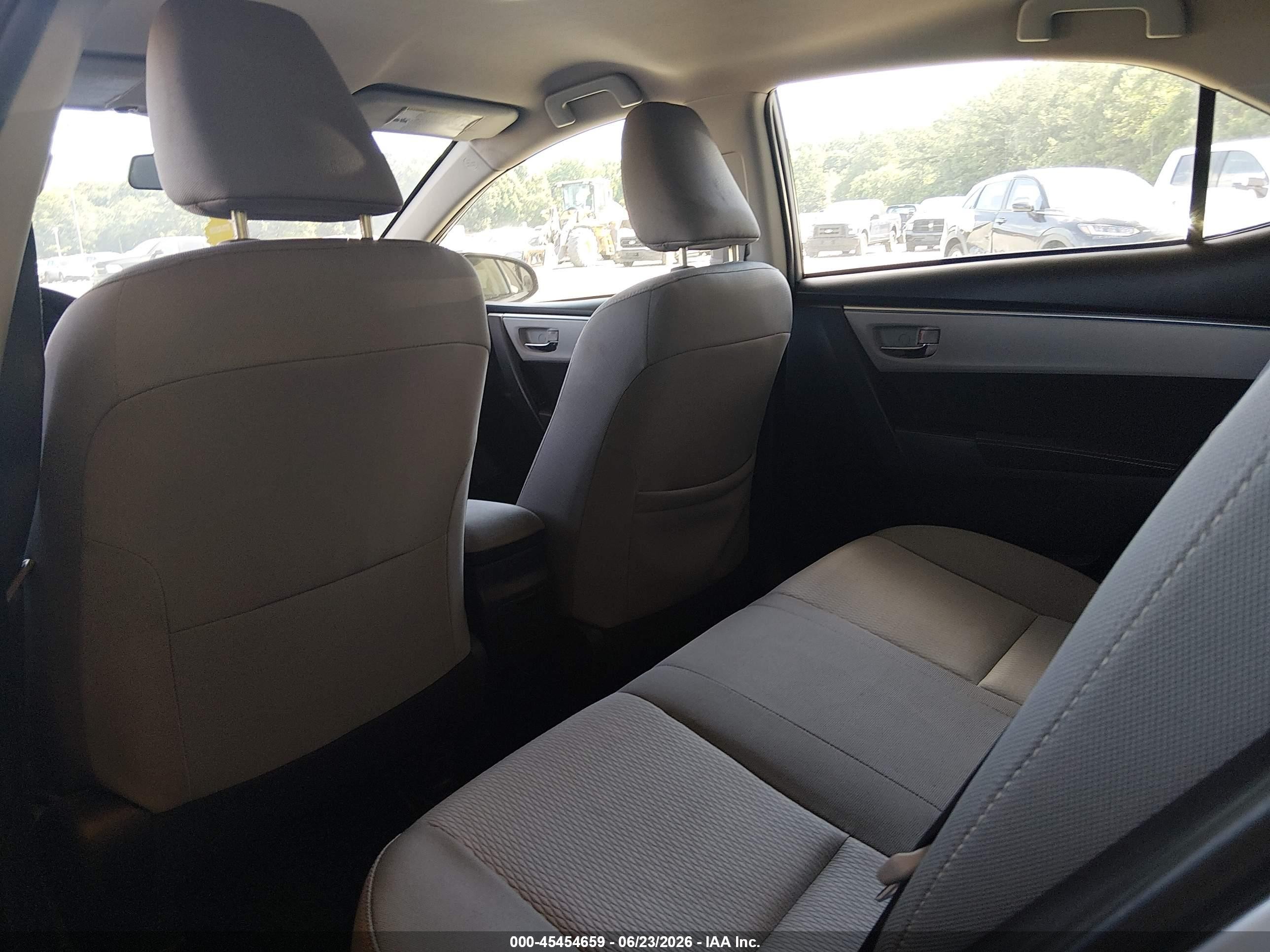 2014 Toyota Corolla Le Gray vin: 2T1BURHEXEC192056