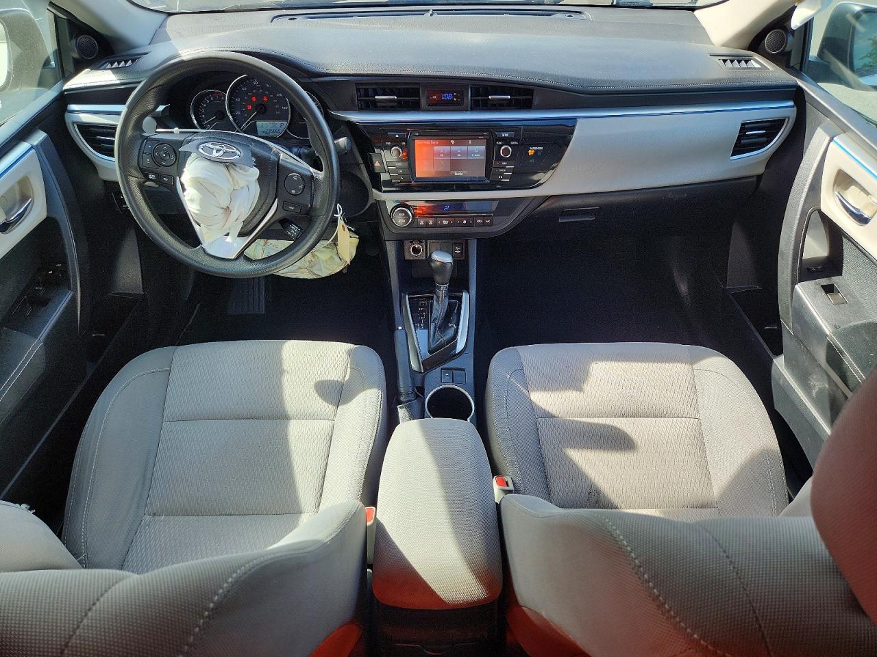 2014 Toyota Corolla Le White vin: 2T1BURHEXEC192767