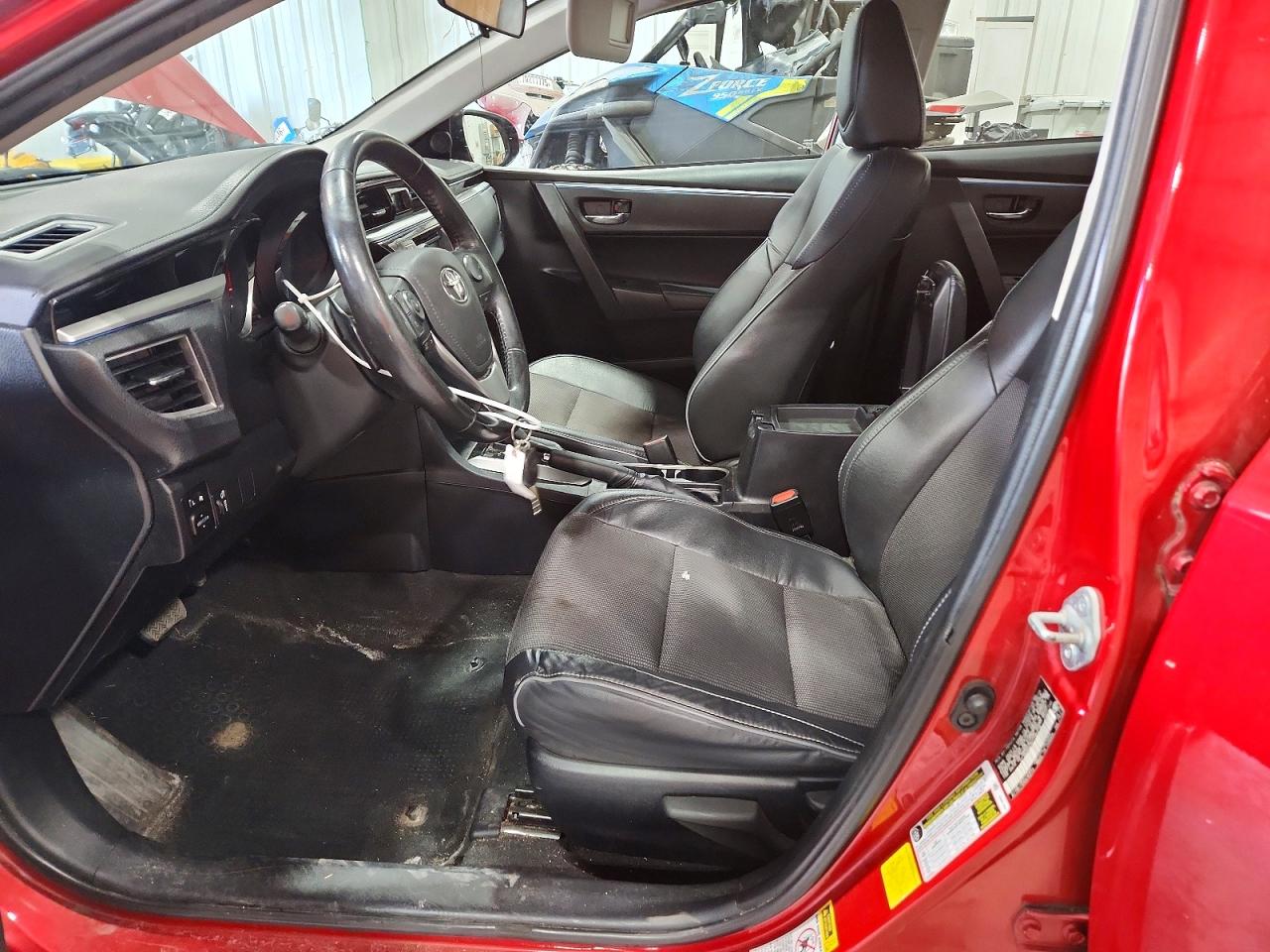 2014 Toyota Corolla S Plus Красный vin: 2T1BURHEXEC195216