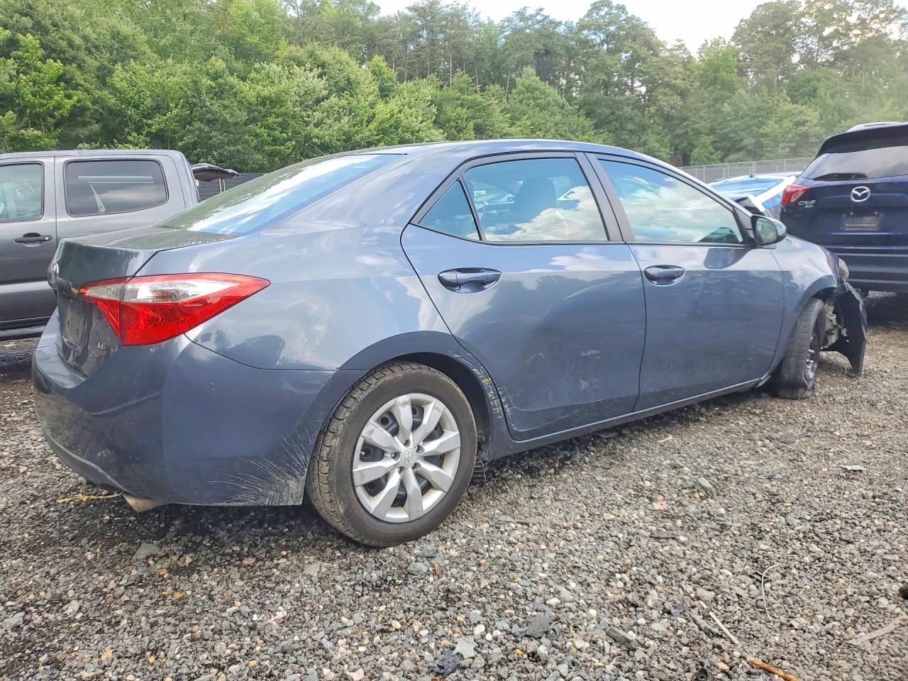 2014 Toyota Corolla Le Blue vin: 2T1BURHEXEC201094
