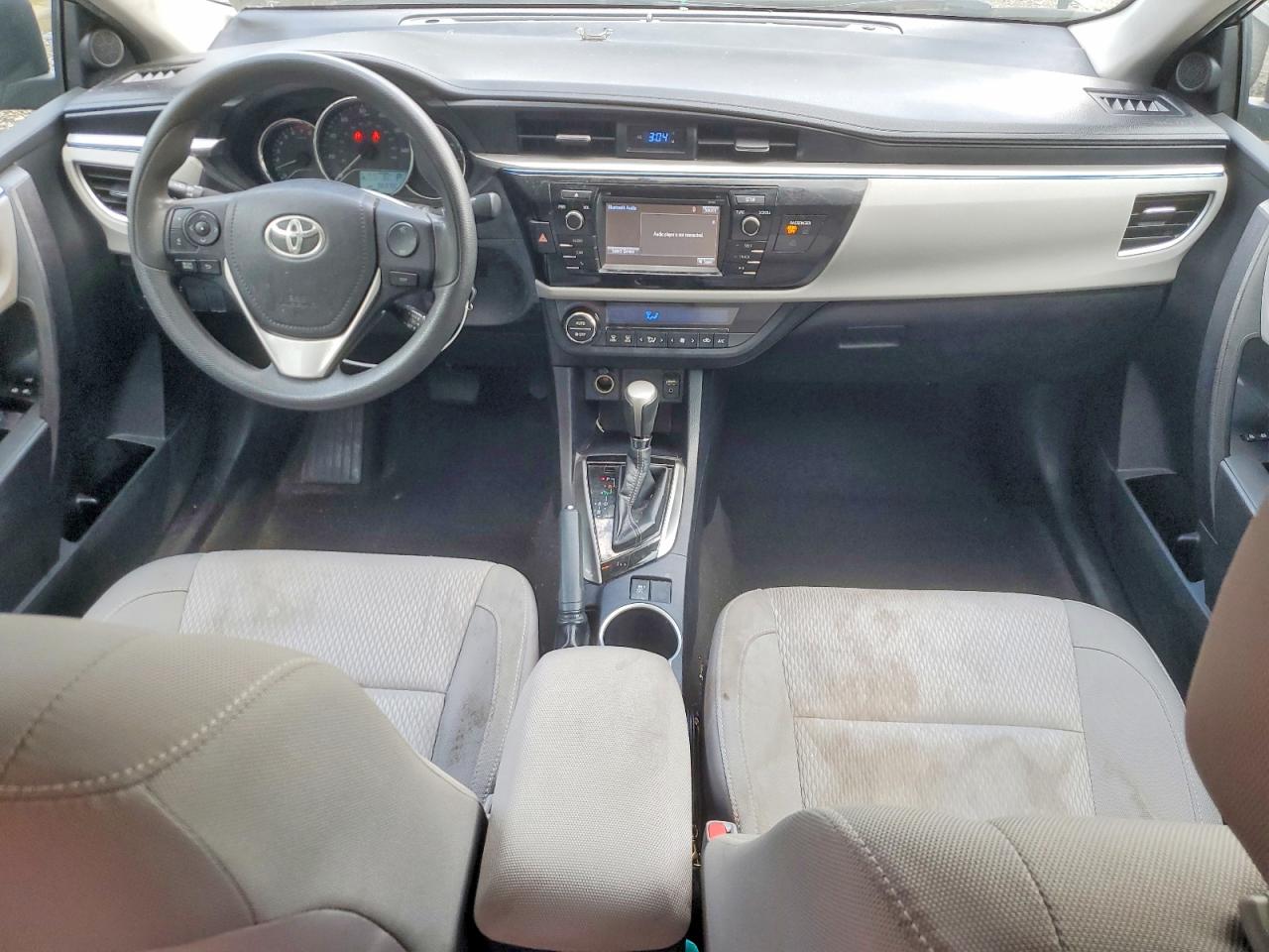 2014 Toyota Corolla Le Blue vin: 2T1BURHEXEC201094