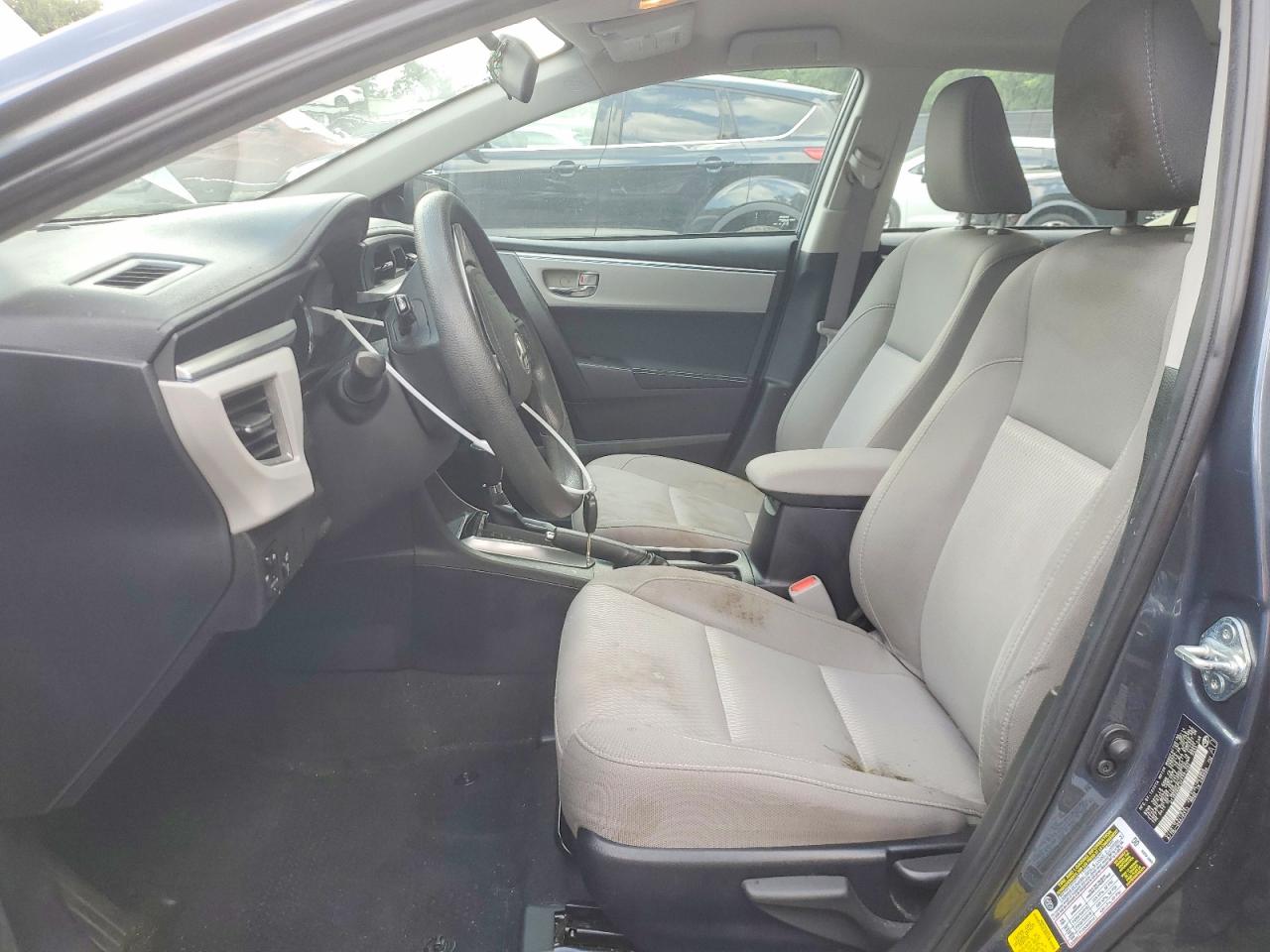 2014 Toyota Corolla Le Blue vin: 2T1BURHEXEC201094