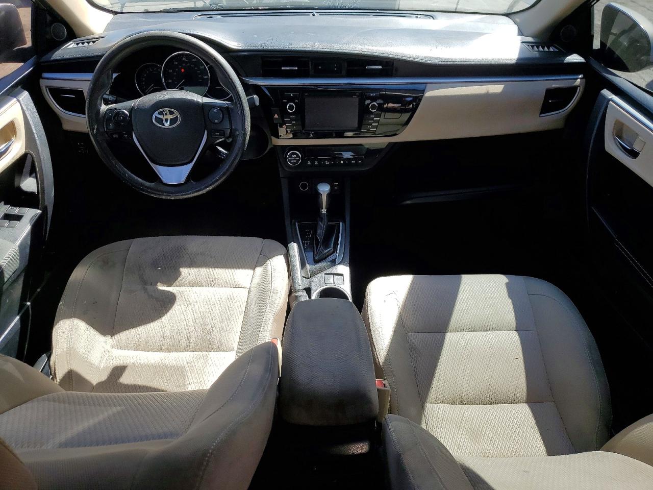2014 Toyota Corolla Le Gray vin: 2T1BURHEXEC206733