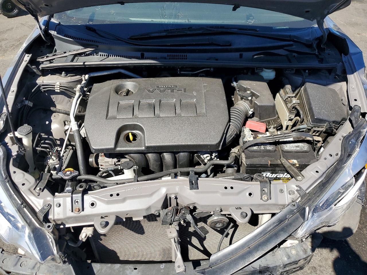 2014 Toyota Corolla Le Gray vin: 2T1BURHEXEC206733