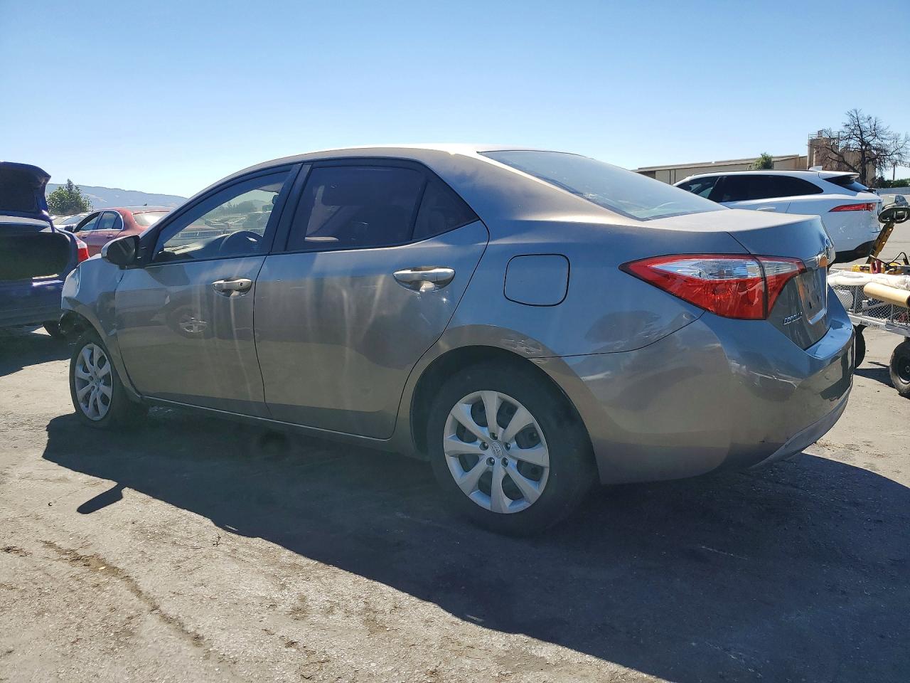2014 Toyota Corolla Le Gray vin: 2T1BURHEXEC206733