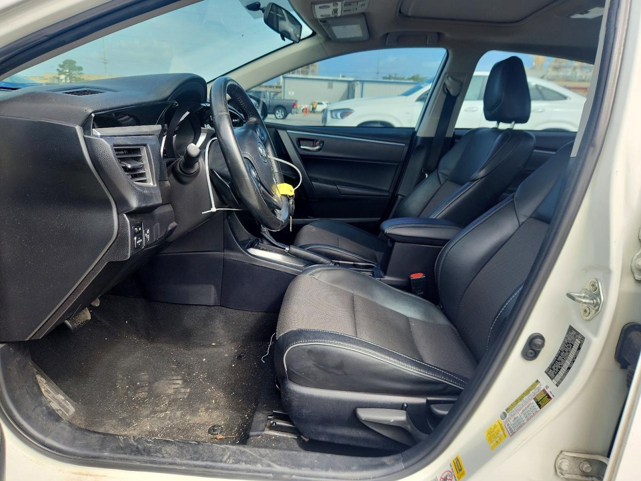 2014 Toyota Corolla S Plus Белый vin: 2T1BURHEXEC210040
