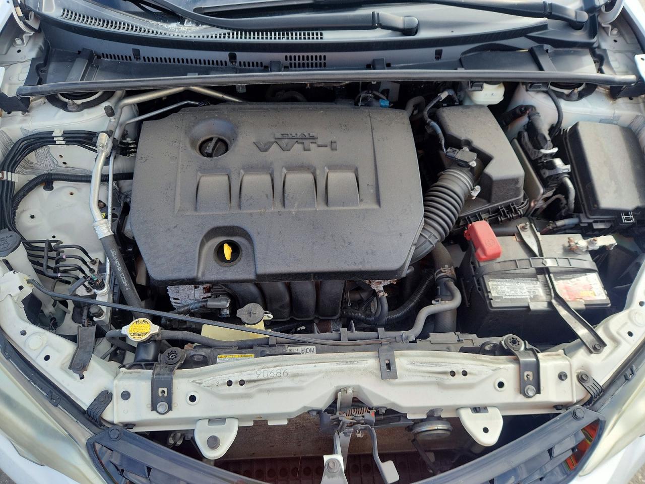 2014 Toyota Corolla S Plus Белый vin: 2T1BURHEXEC210040