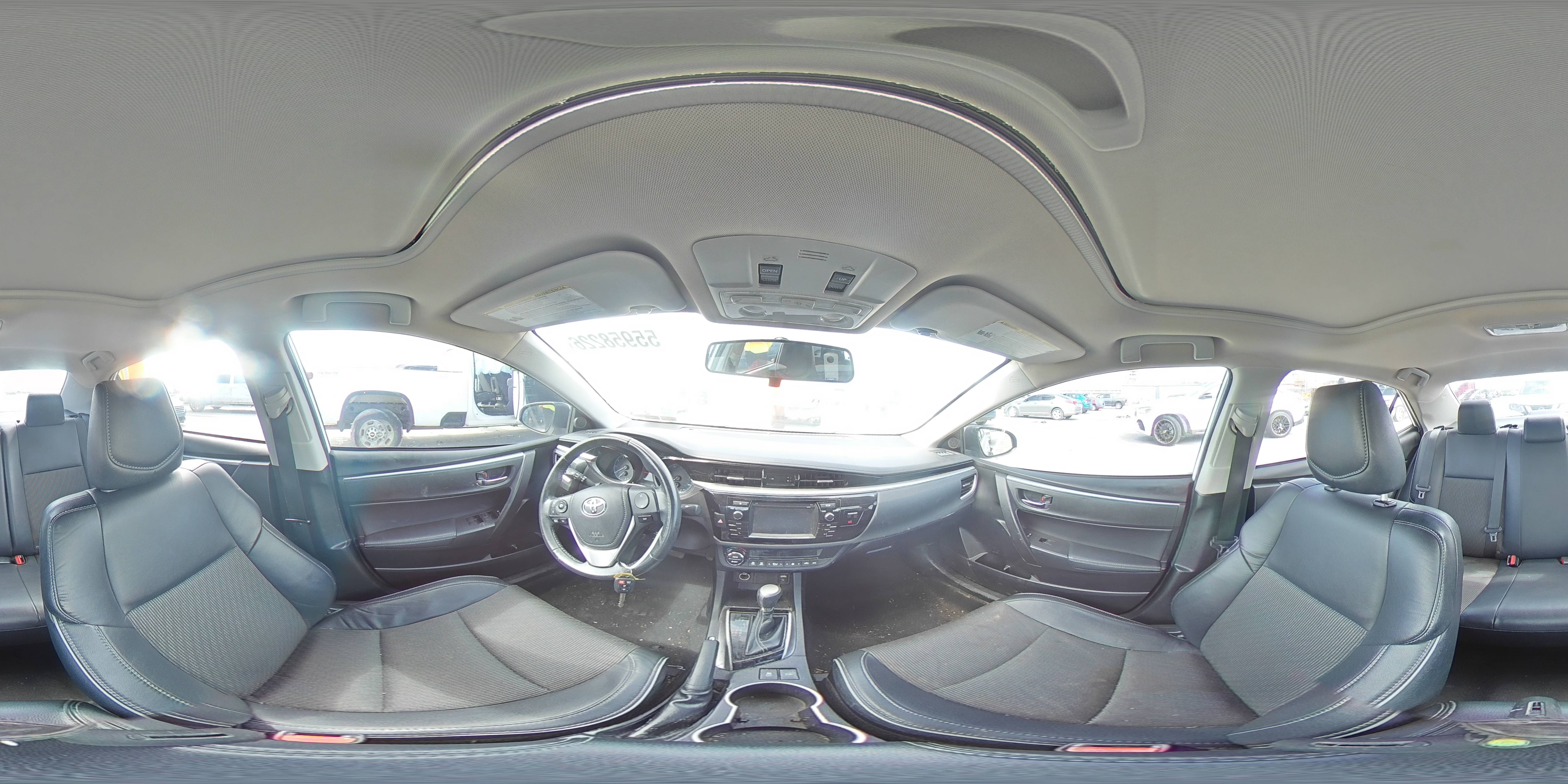 2014 Toyota Corolla S Plus Белый vin: 2T1BURHEXEC210040