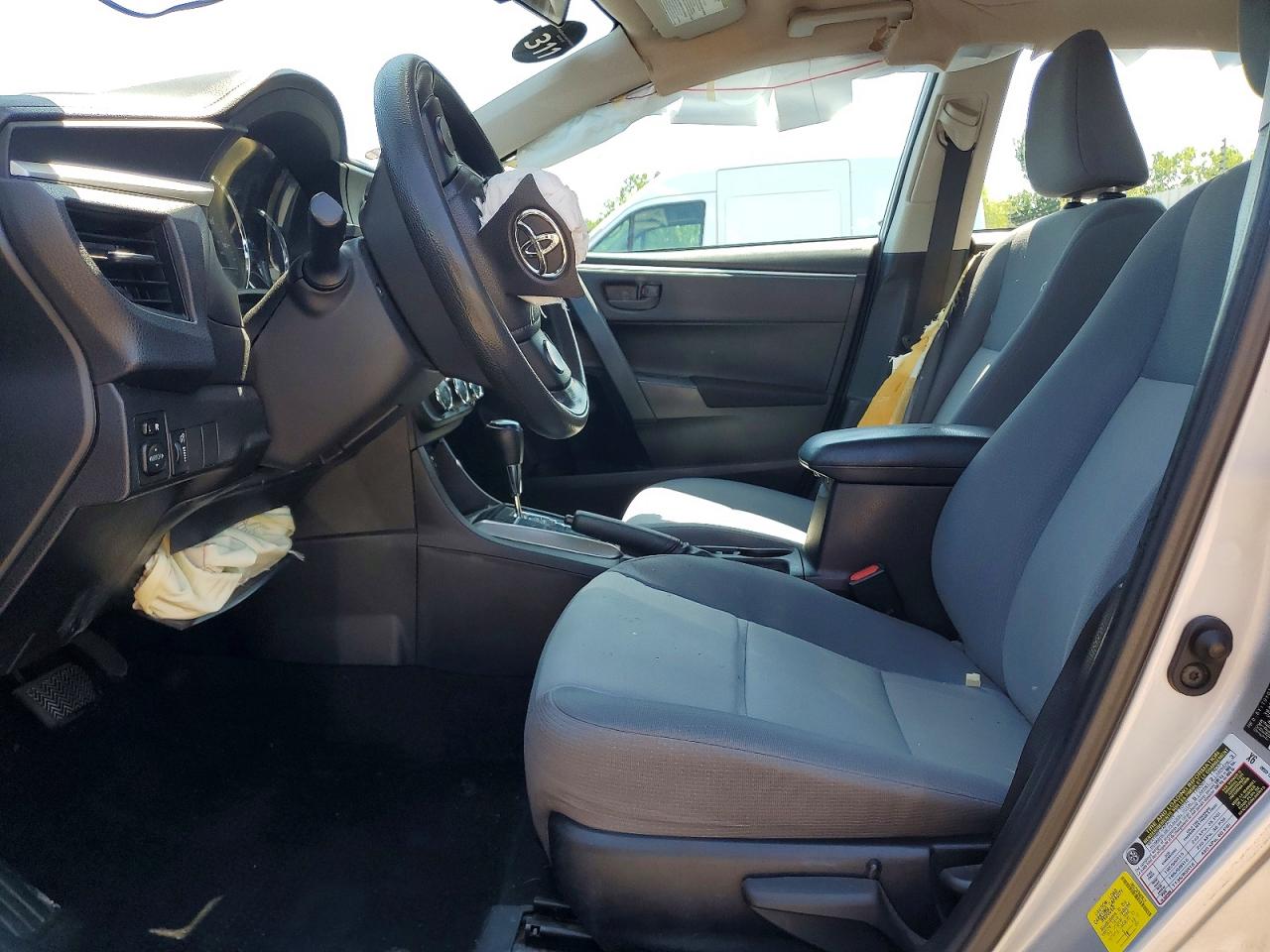 2014 Toyota Corolla L Silver vin: 2T1BURHEXEC213665