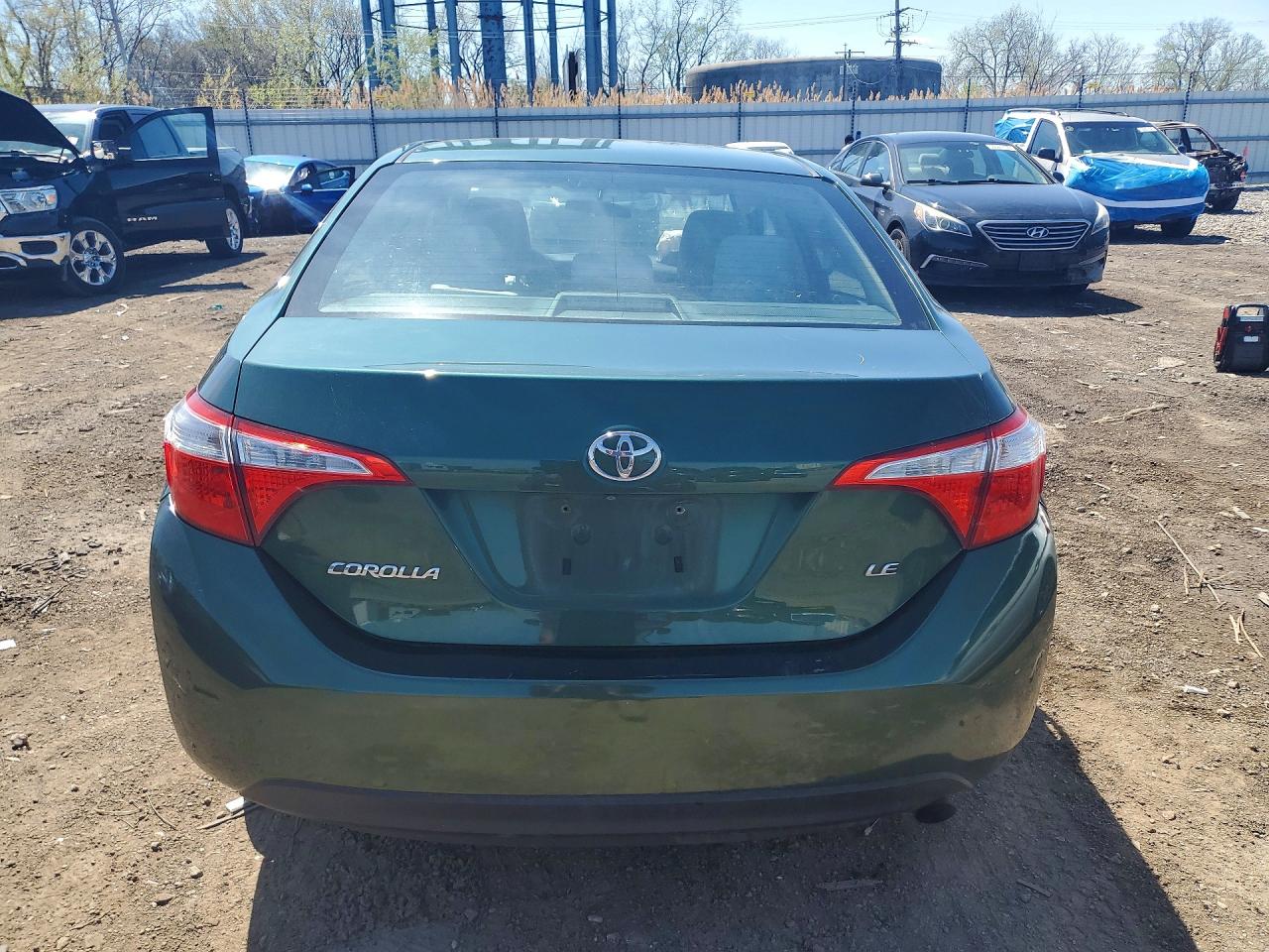 2014 Toyota Corolla Le Green vin: 2T1BURHEXEC219031