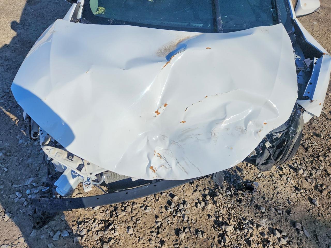2014 Toyota Corolla S Plus White vin: 2T1BURHEXEC220714