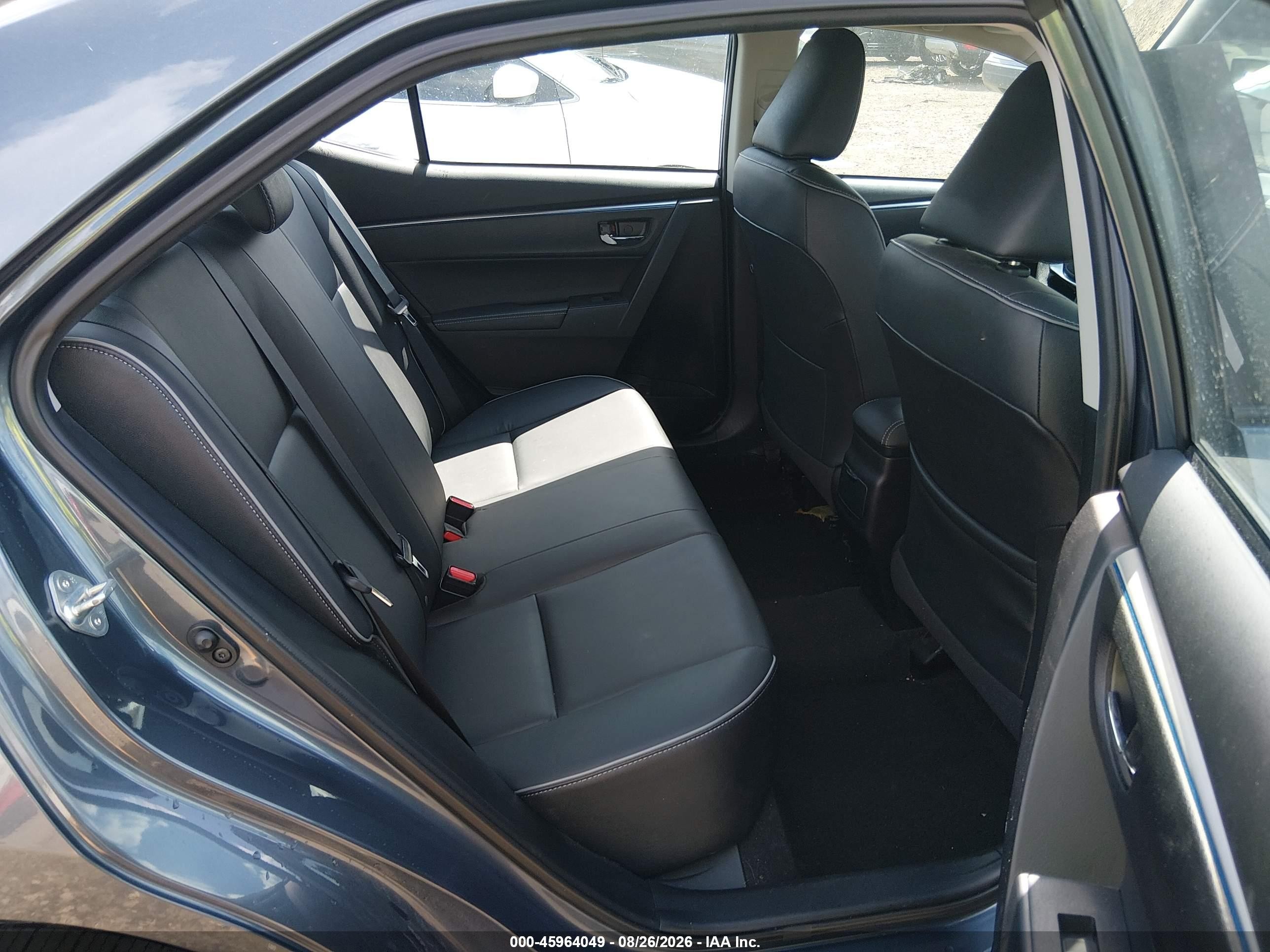 2014 Toyota Corolla Le Premium Blue vin: 2T1BURHEXEC225864
