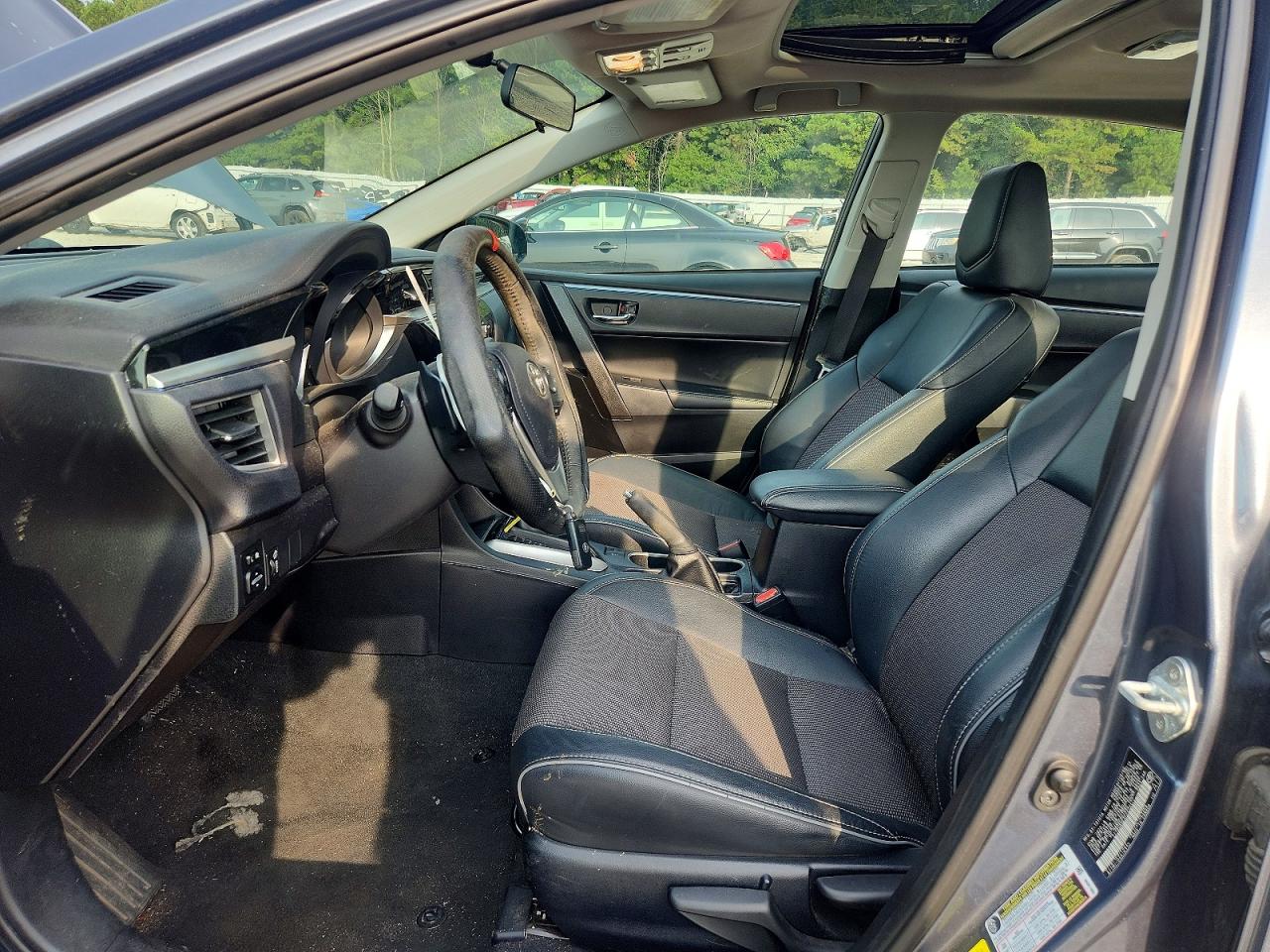 2015 Toyota Corolla S Plus Blue vin: 2T1BURHEXFC229477