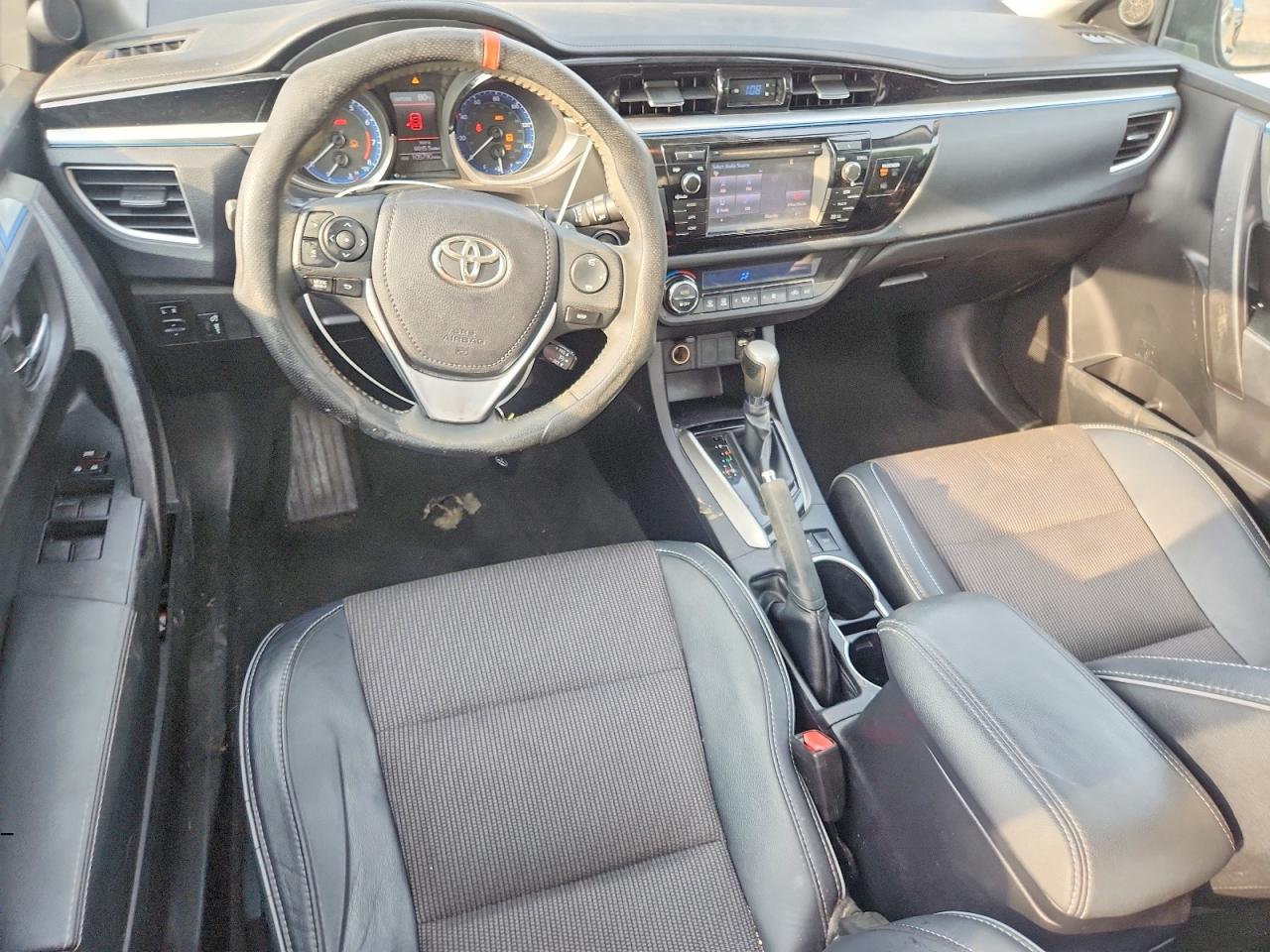 2015 Toyota Corolla S Plus Blue vin: 2T1BURHEXFC229477