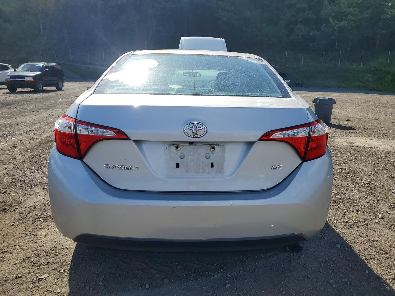 2015 Toyota Corolla Le Silver vin: 2T1BURHEXFC248255