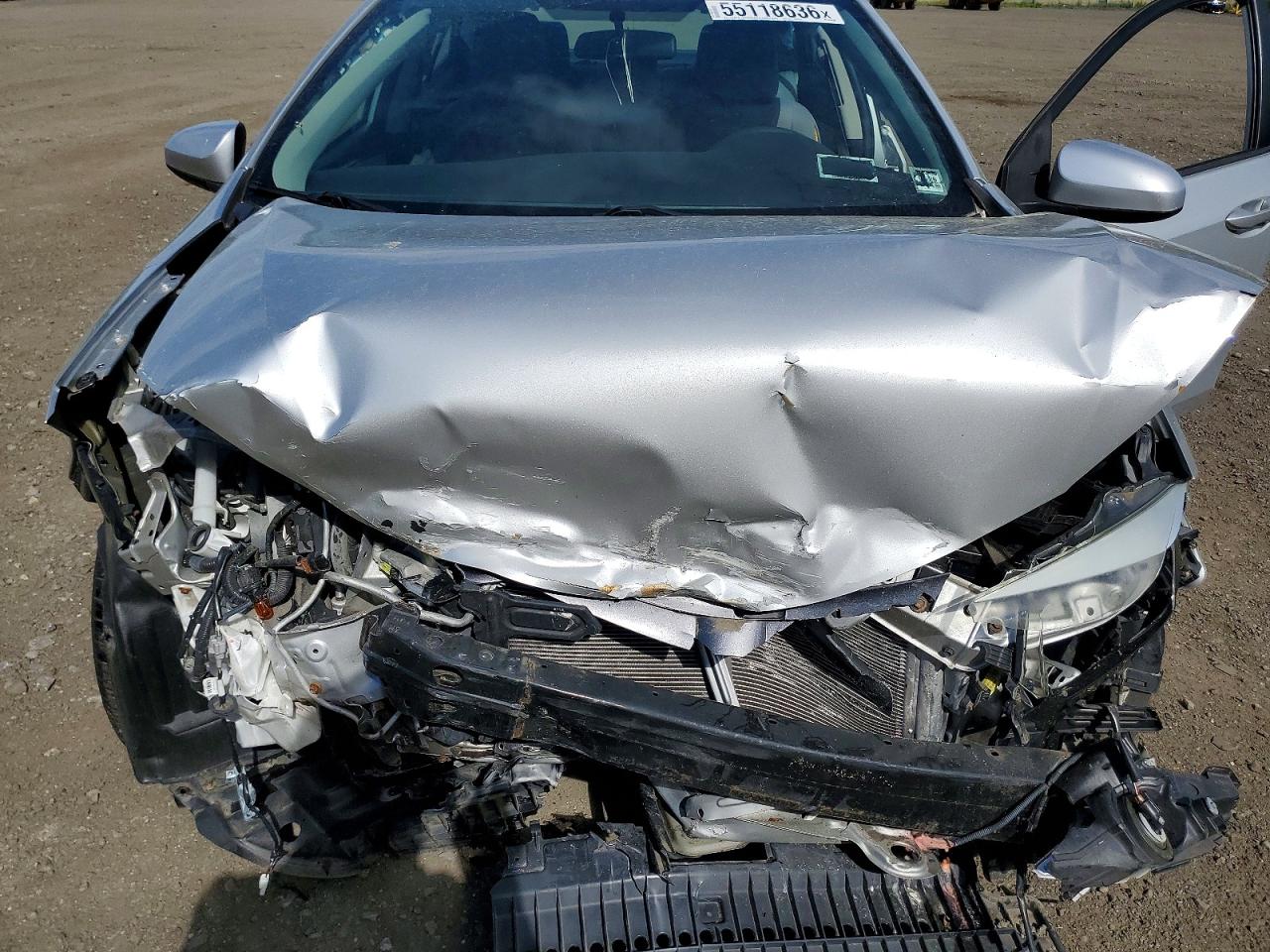 2015 Toyota Corolla Le Silver vin: 2T1BURHEXFC248255