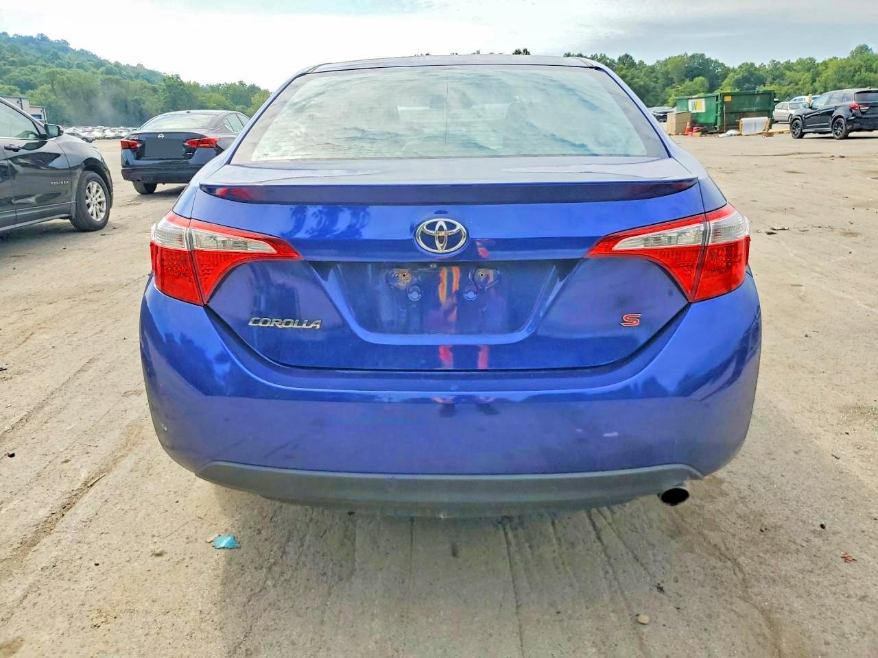 2015 Toyota Corolla S Plus Синий vin: 2T1BURHEXFC251124