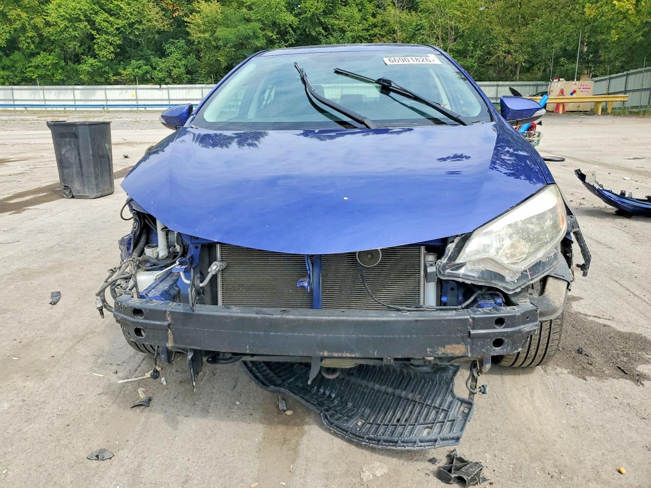 2015 Toyota Corolla S Plus Синий vin: 2T1BURHEXFC251124