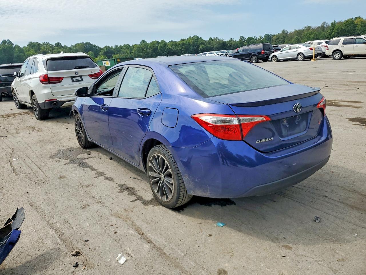 2015 Toyota Corolla S Plus Синий vin: 2T1BURHEXFC251124